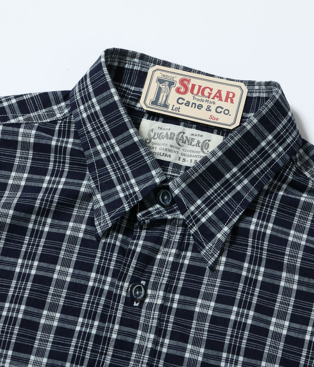 Fiction Romance 4oz. Indigo Check Work Shirt