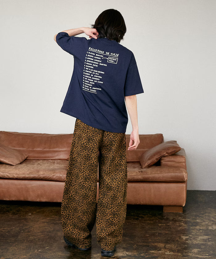 LOVE POP STUDIO TRAVEL NOTE Typography T-Shirt Limited Edition