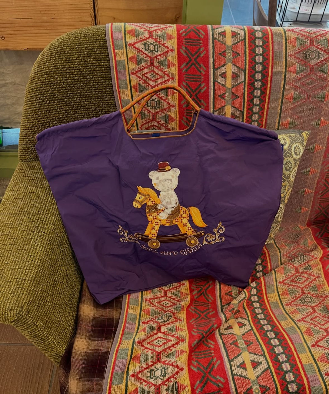 Rocking Horse (木馬) L#16purple-301176