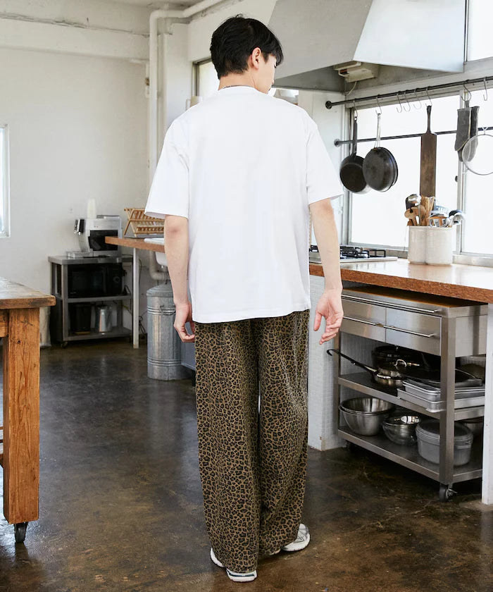 <Functional Material> Animal Print T-Shirt Limited Edition
