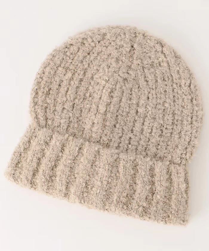 Boucle Knit Cap