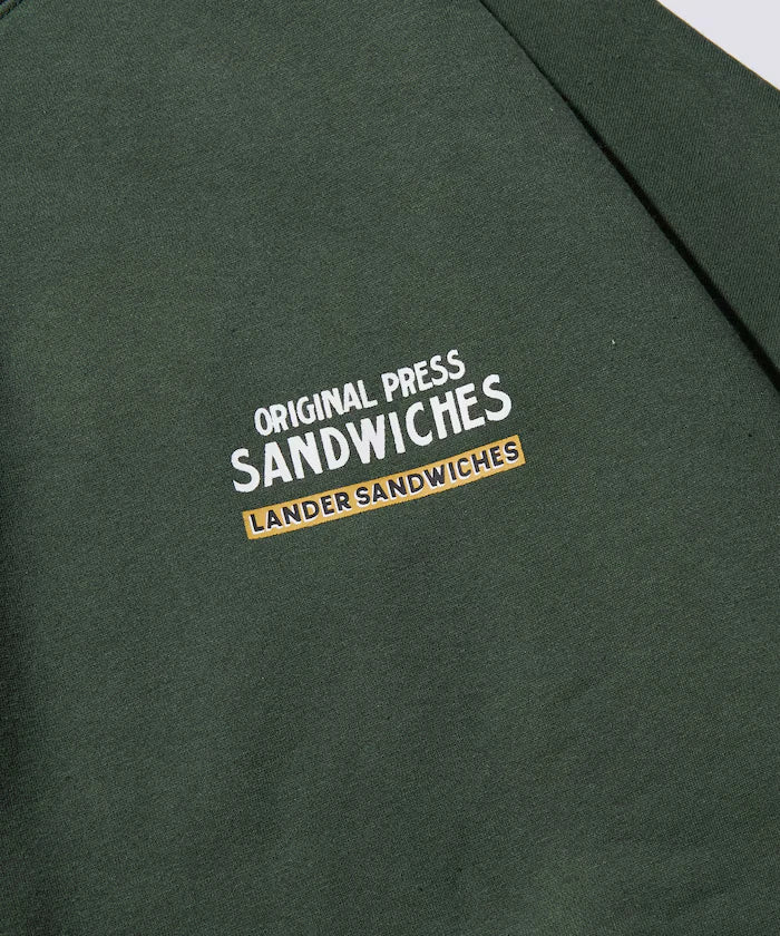 LANDER SANDWICHES×FREAK'S STORE/ Lander Limited Edition Big Silhouette Back Print Crewneck Sweat 【Limited Release】