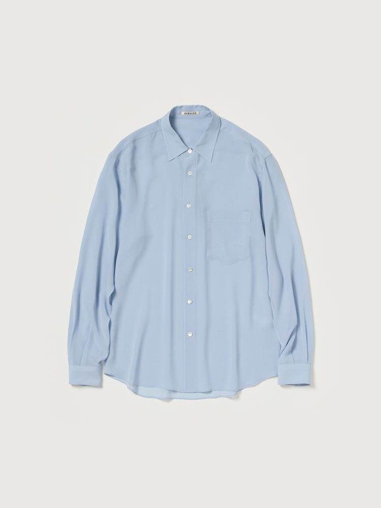 AIRY SILK GEORGETTE SHIRT