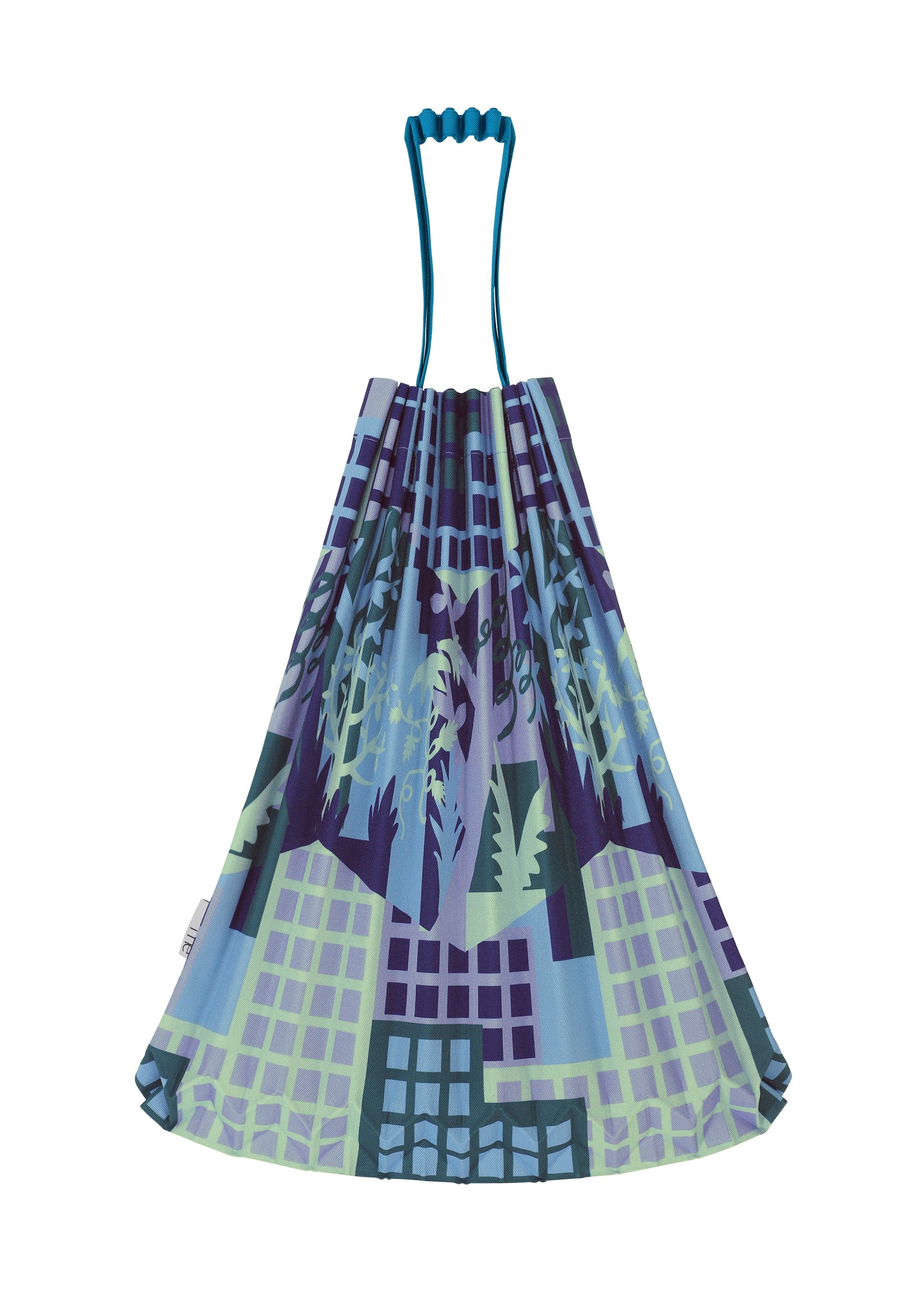 Building Trunk Pleats Bag