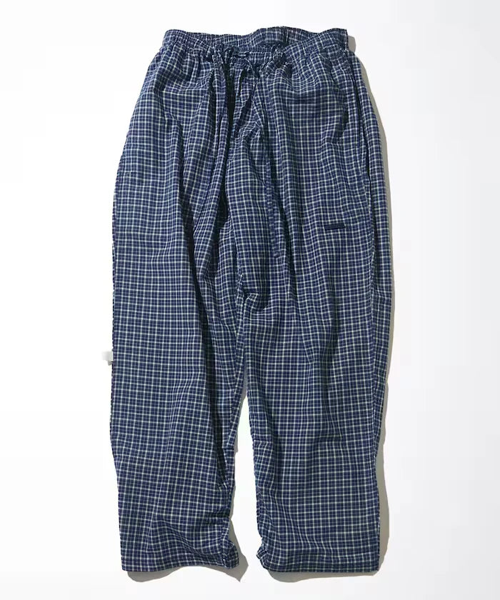 Indigo Madras Check Easy Pant