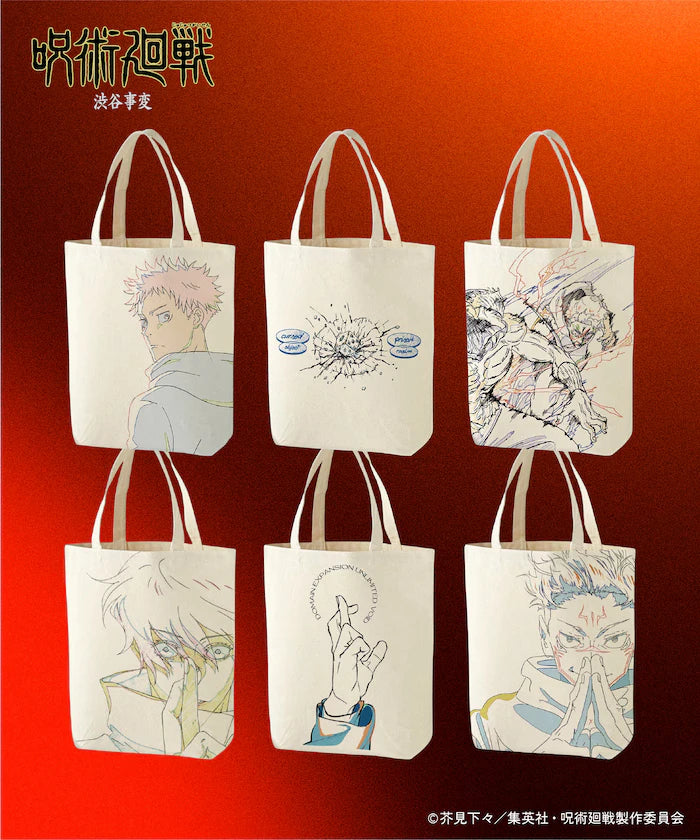 Jujutsu Kaisen Shibuya Incident Print Tote Bag