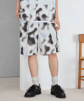 Pattern Easy Shorts / Allover Design Short Pants / Setup Compatible