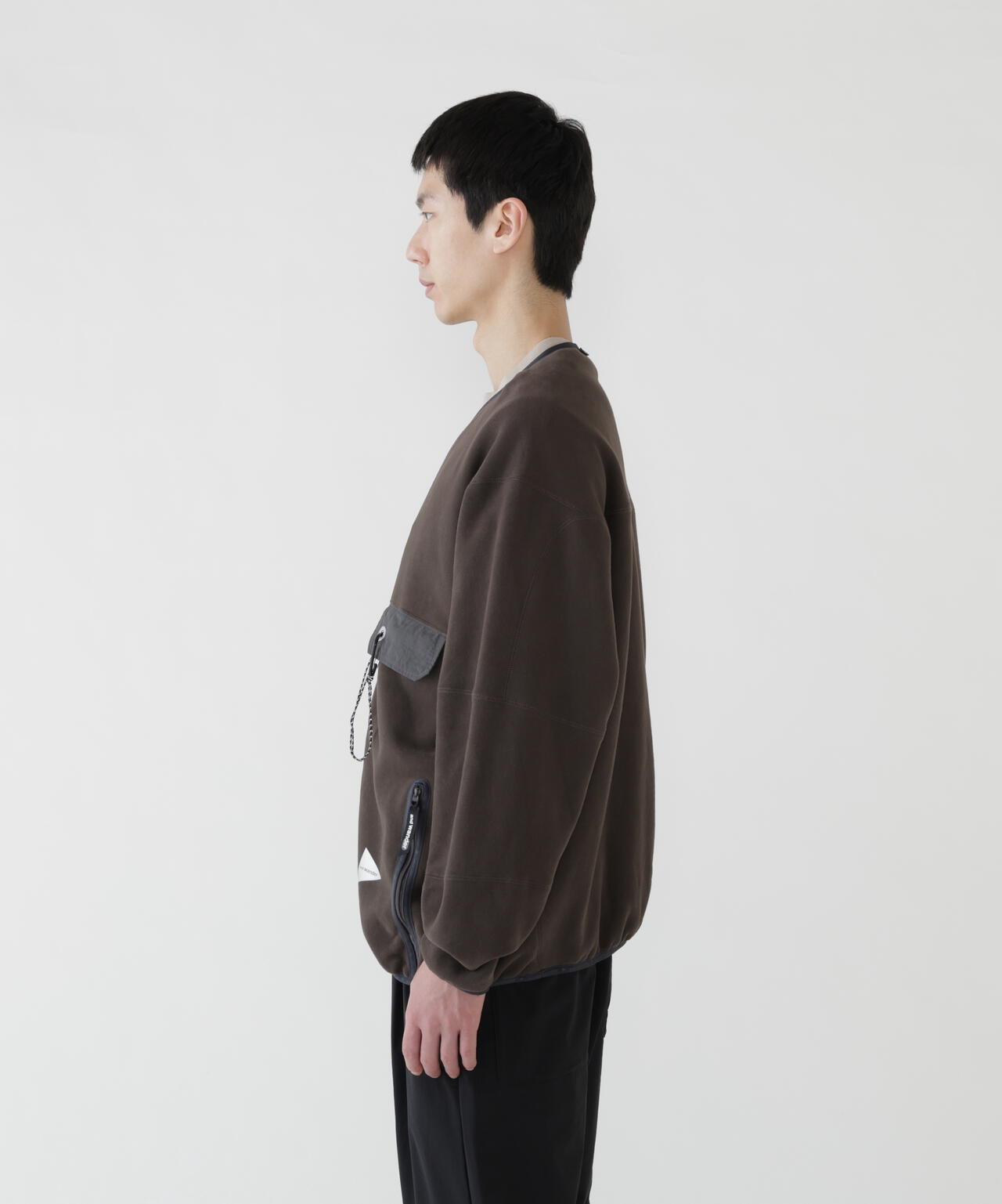 sweat cardigan