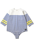 Panel Border Jersey Swim Football T
