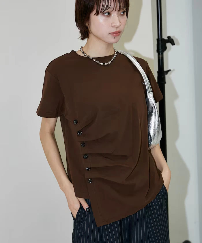 Button Design T-Shirt Limited Edition