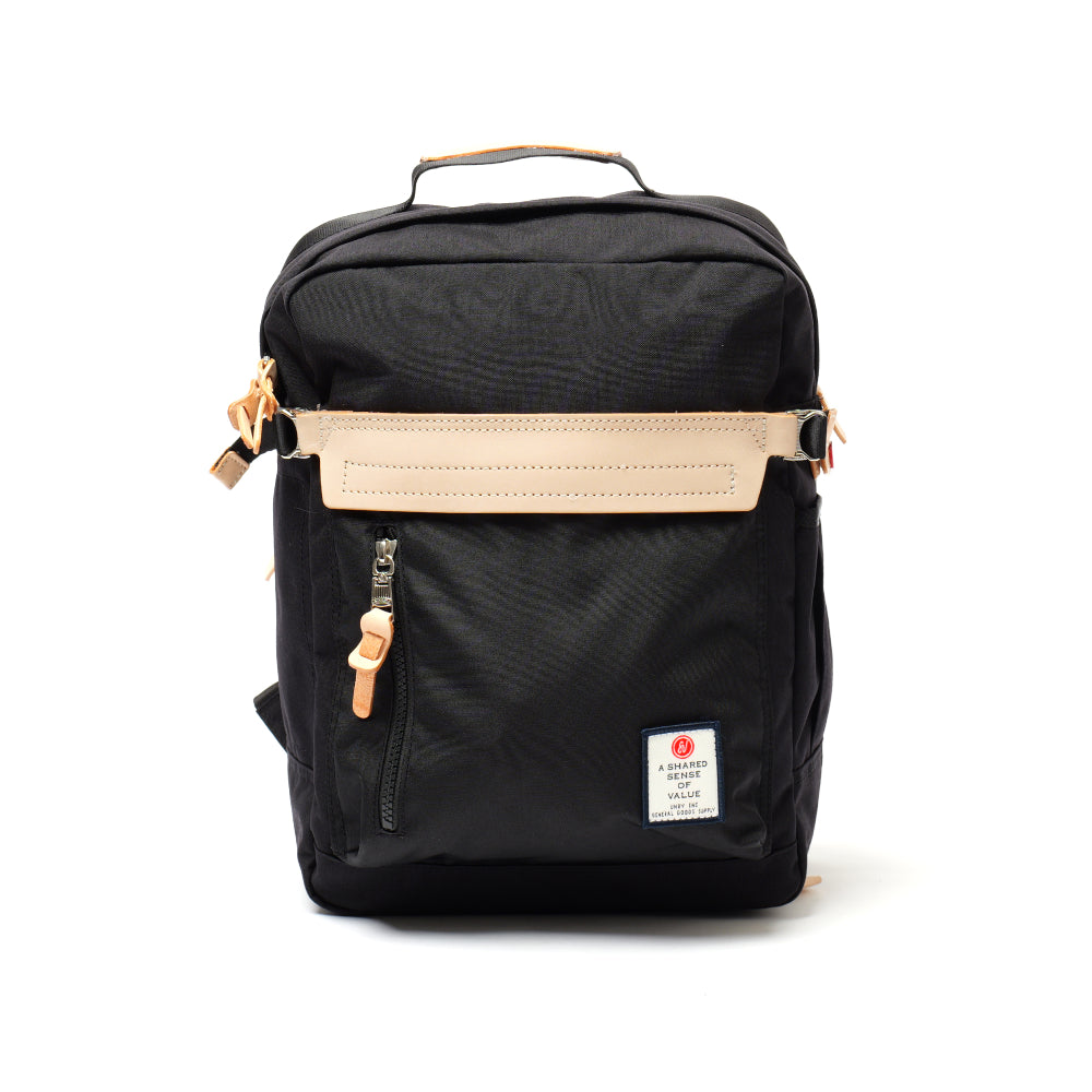 HIGHDENSITY SQUARE BACKPACK / BLACK