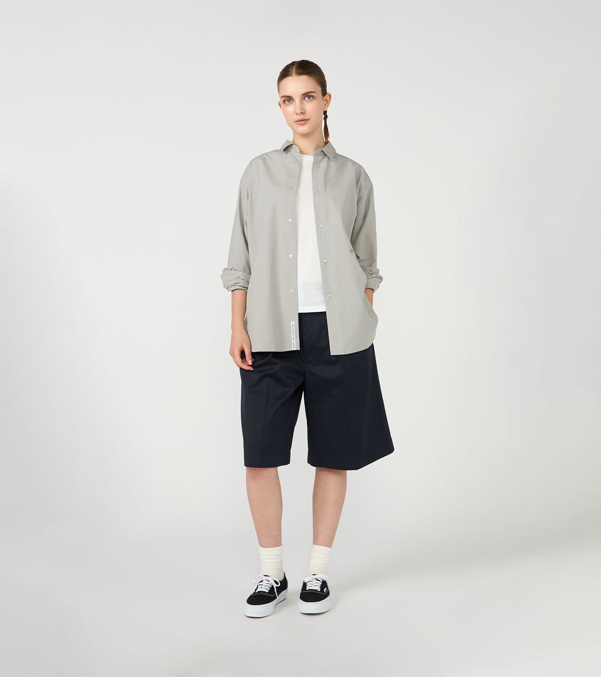 Regular Collar Wind Shirt