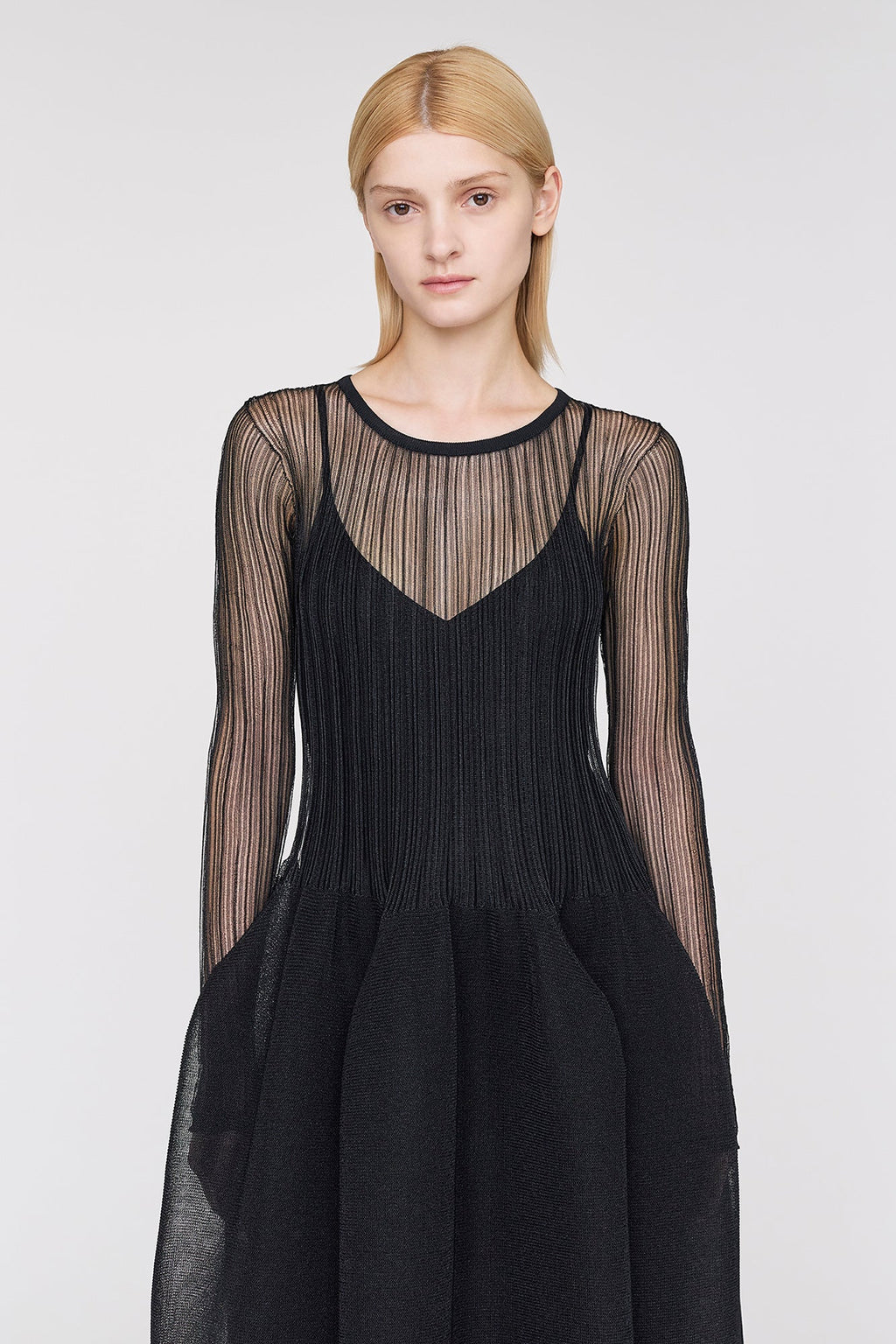PORTRAIT CAMISOLE DRESS