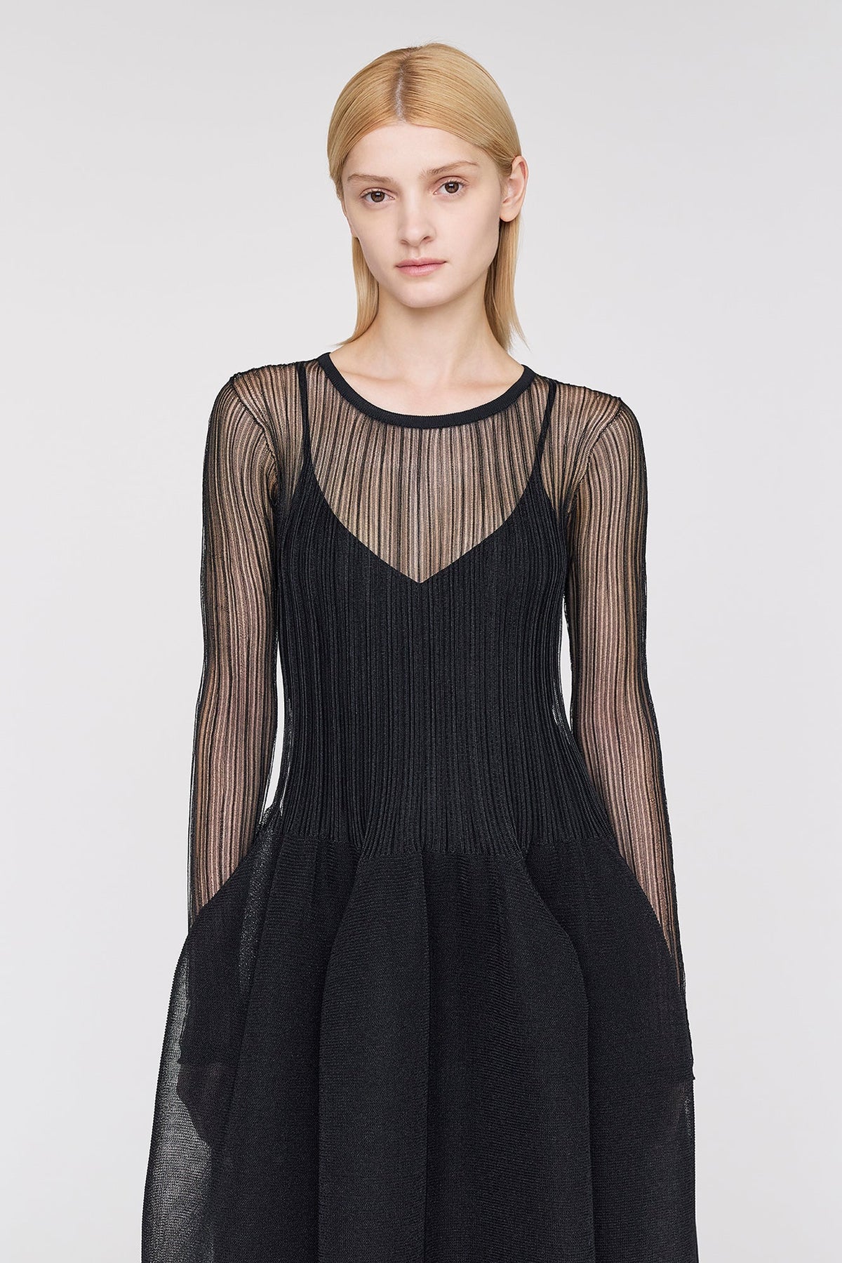 PORTRAIT CAMISOLE DRESS