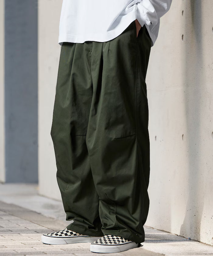 Wide Silhouette Military Circus Pants Snow Pants [Limited Edition]