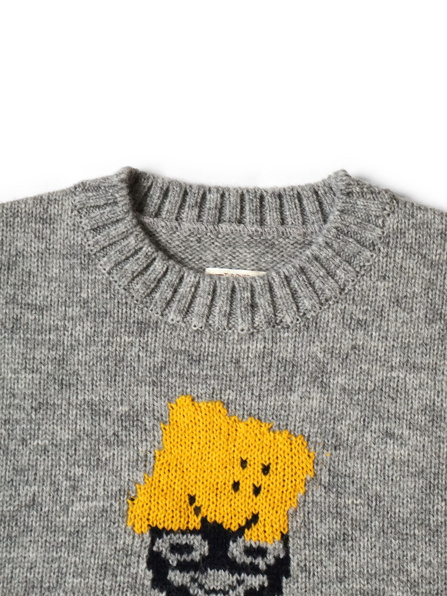 5G Wool PECKISH Totem Pole Vest