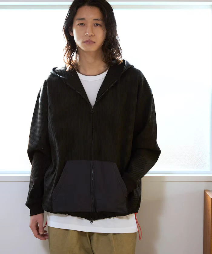 Spindle Tech Thermal Nylon Pocket Zip-Up Parker