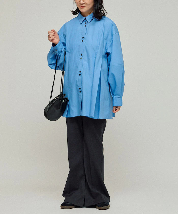 Box Stack Balloon Sleeve Long Sleeve Shirt