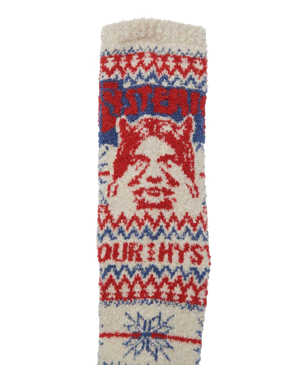 See No Evil Nordic Pattern Socks