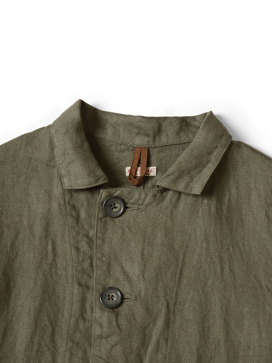 Linen Chino Cloth x Gabardin Goman Coveralls
