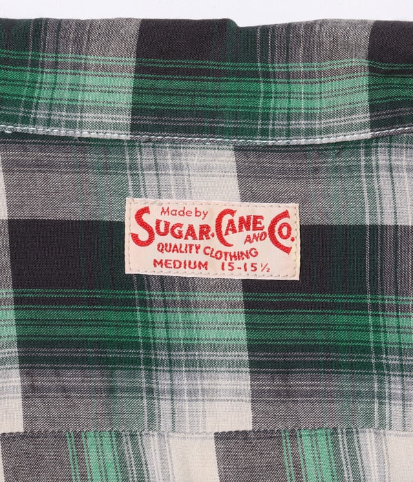 RAYON CHECK OPEN SHIRT