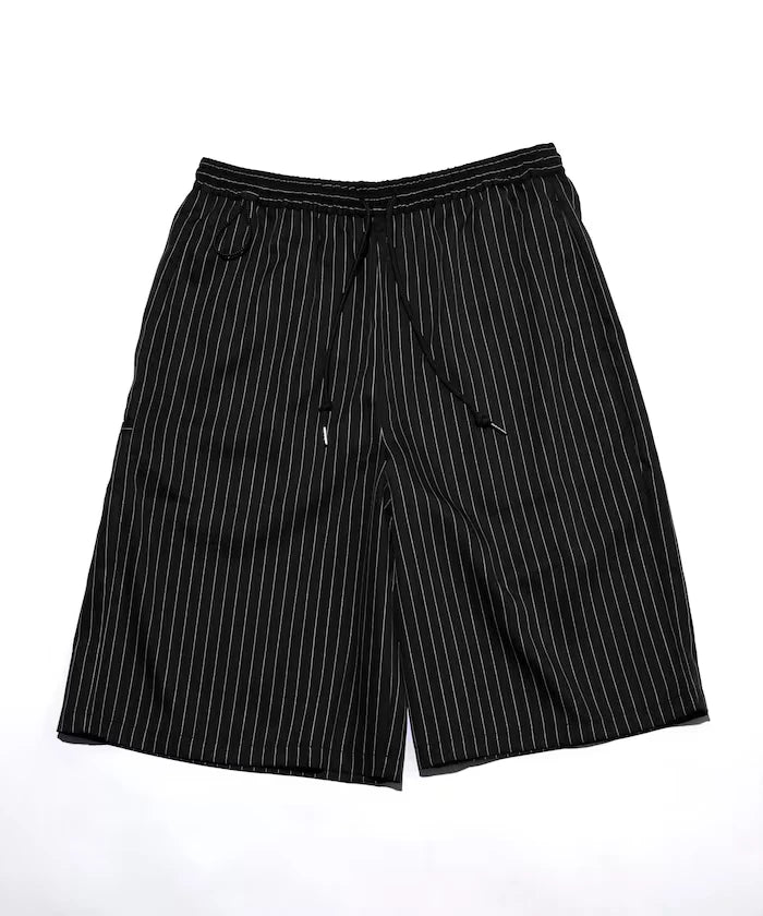 Stripe Easy Wide Shorts / Compatible with Setup