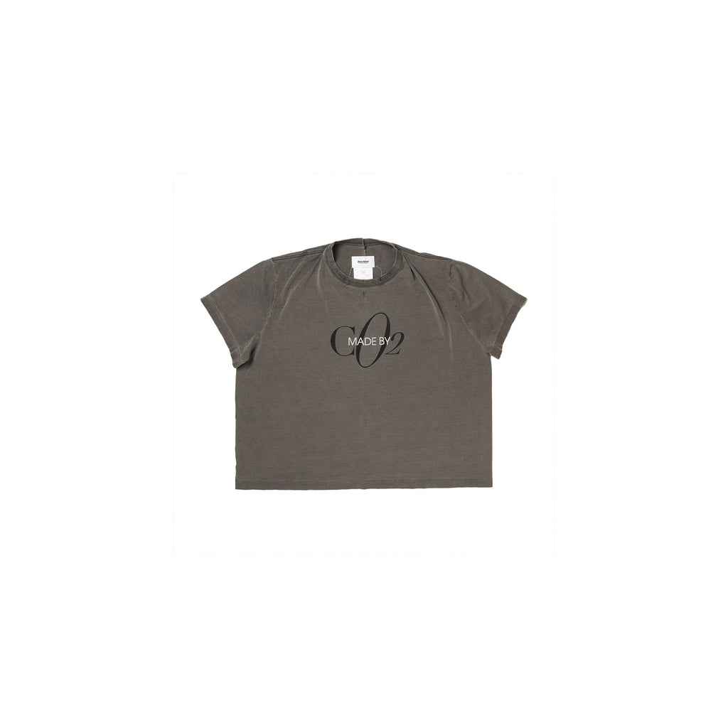CO2 AIR YARN T-SHIRT：CHARCOAL