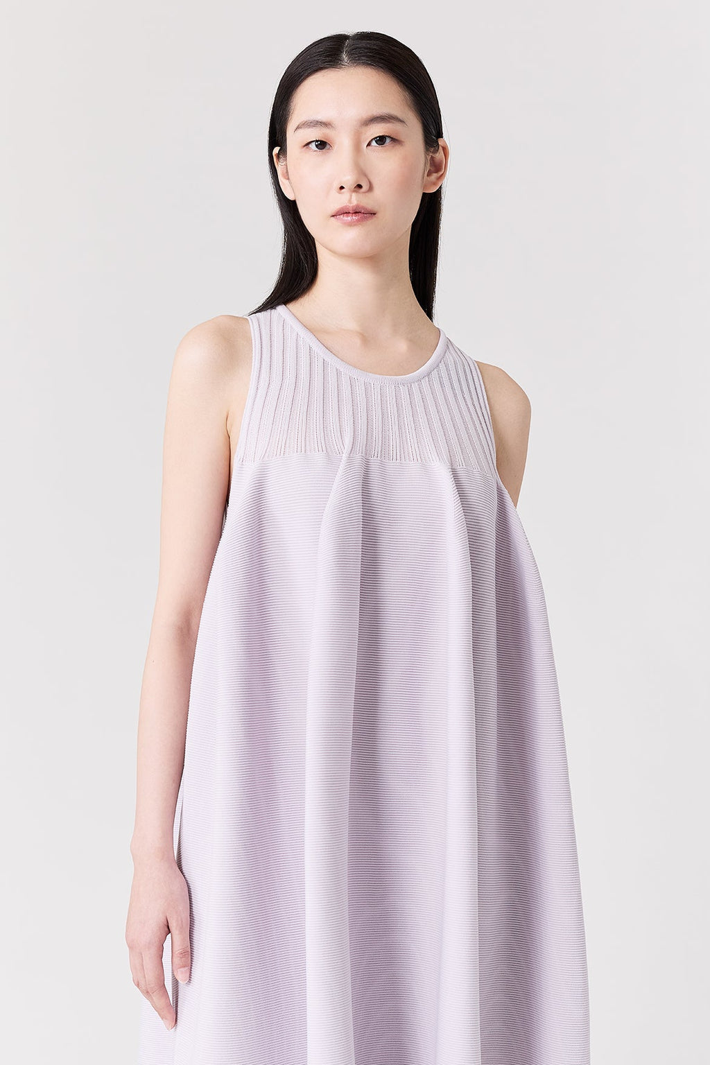 POTTERY LUCENT SLEEVELESS BUST FLARE DRESS