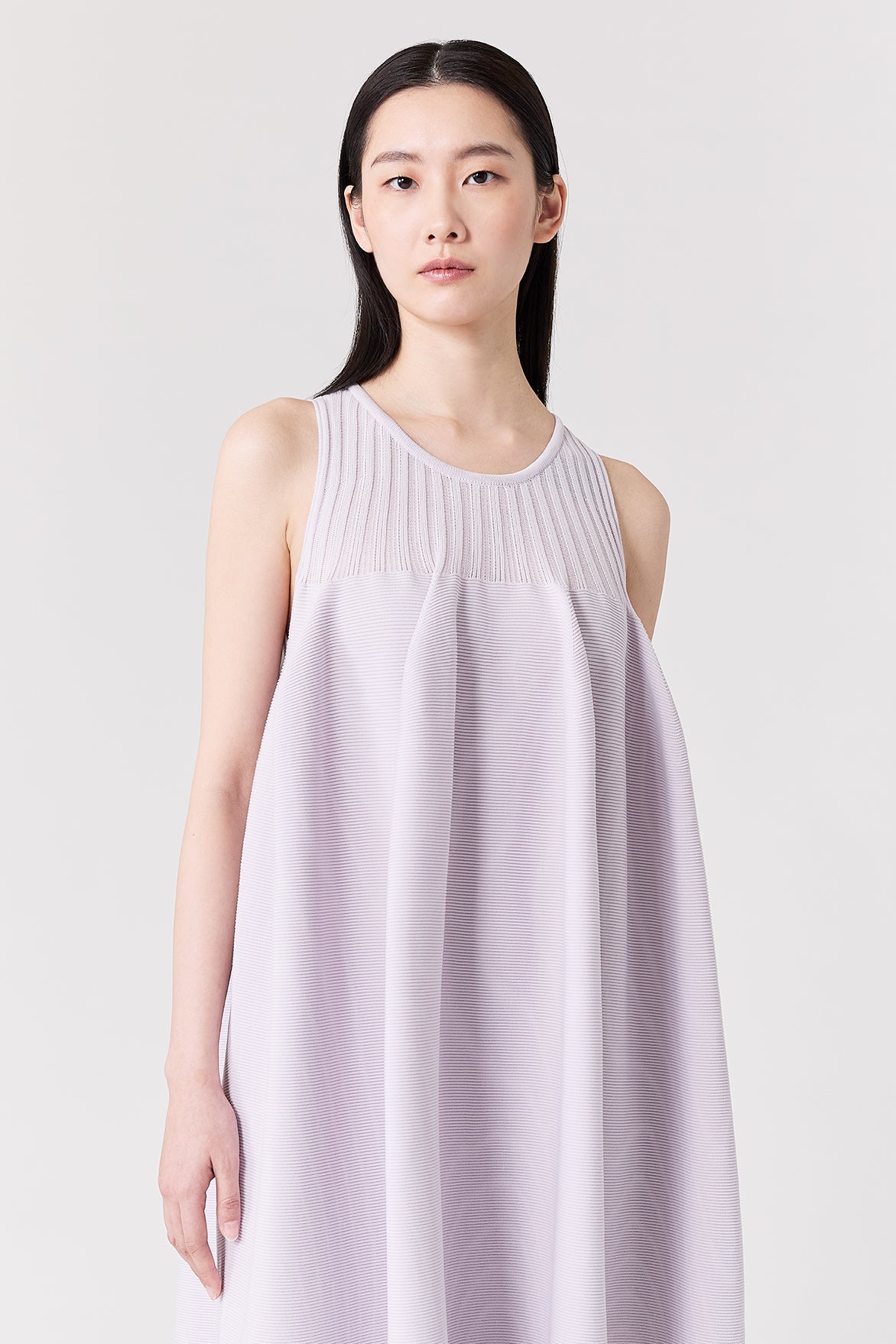 POTTERY LUCENT SLEEVELESS BUST FLARE DRESS
