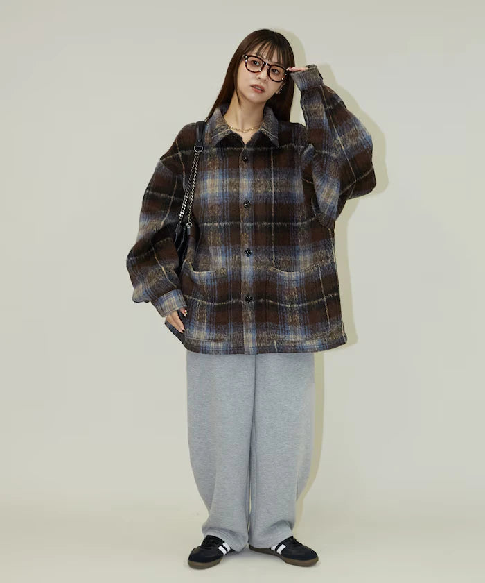Shaggy Over Check Jacket [Limited Edition]