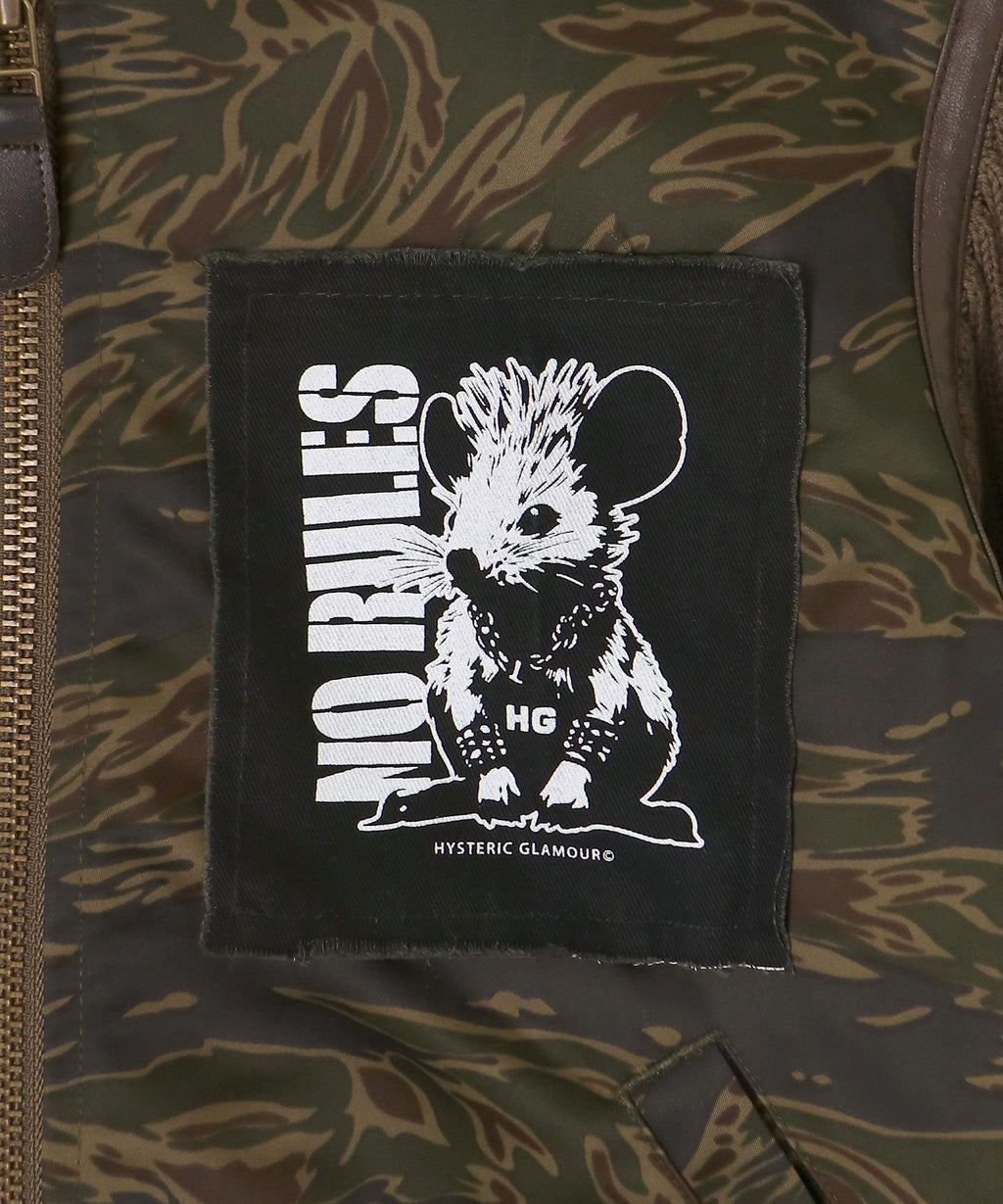 KILLER KITTEN Knit Remake MA-1 Jacket