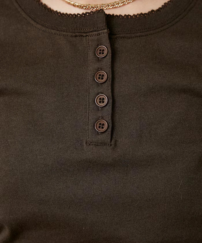 Picot Race Henry Neck T-Shirt Limited Edition