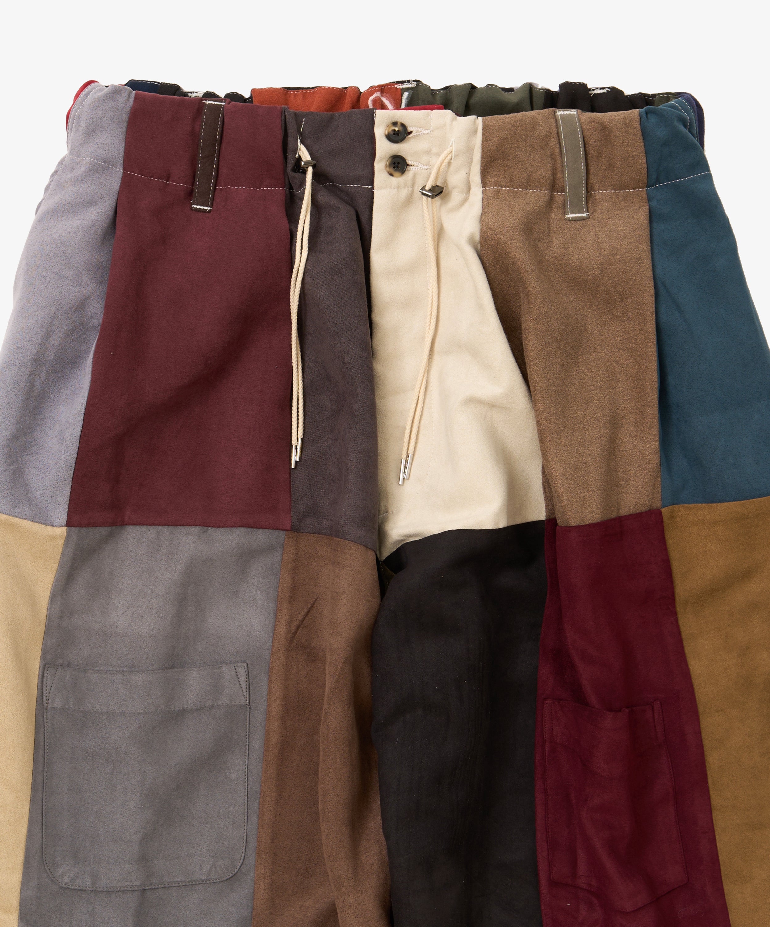 circular pants faux suede six
