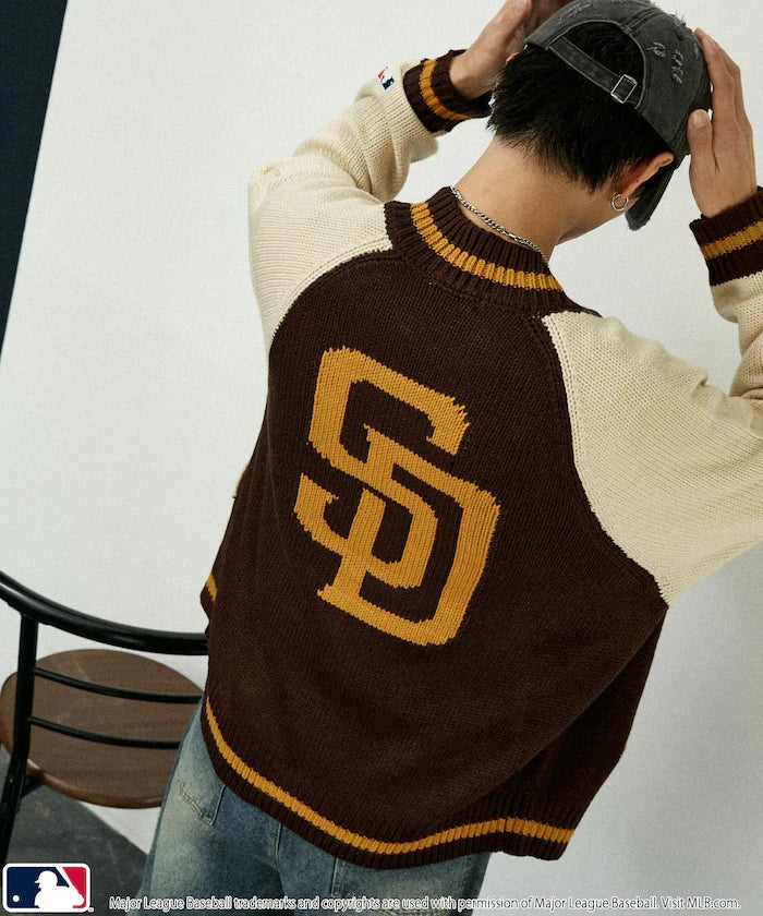 Custom ZIP KNIT CARDIGAN