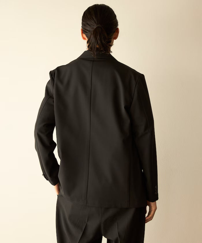 Functional Material Jacket & Wide Slacks Set Up / Washable / UV Cut / Quick Dry / Contact Cooling