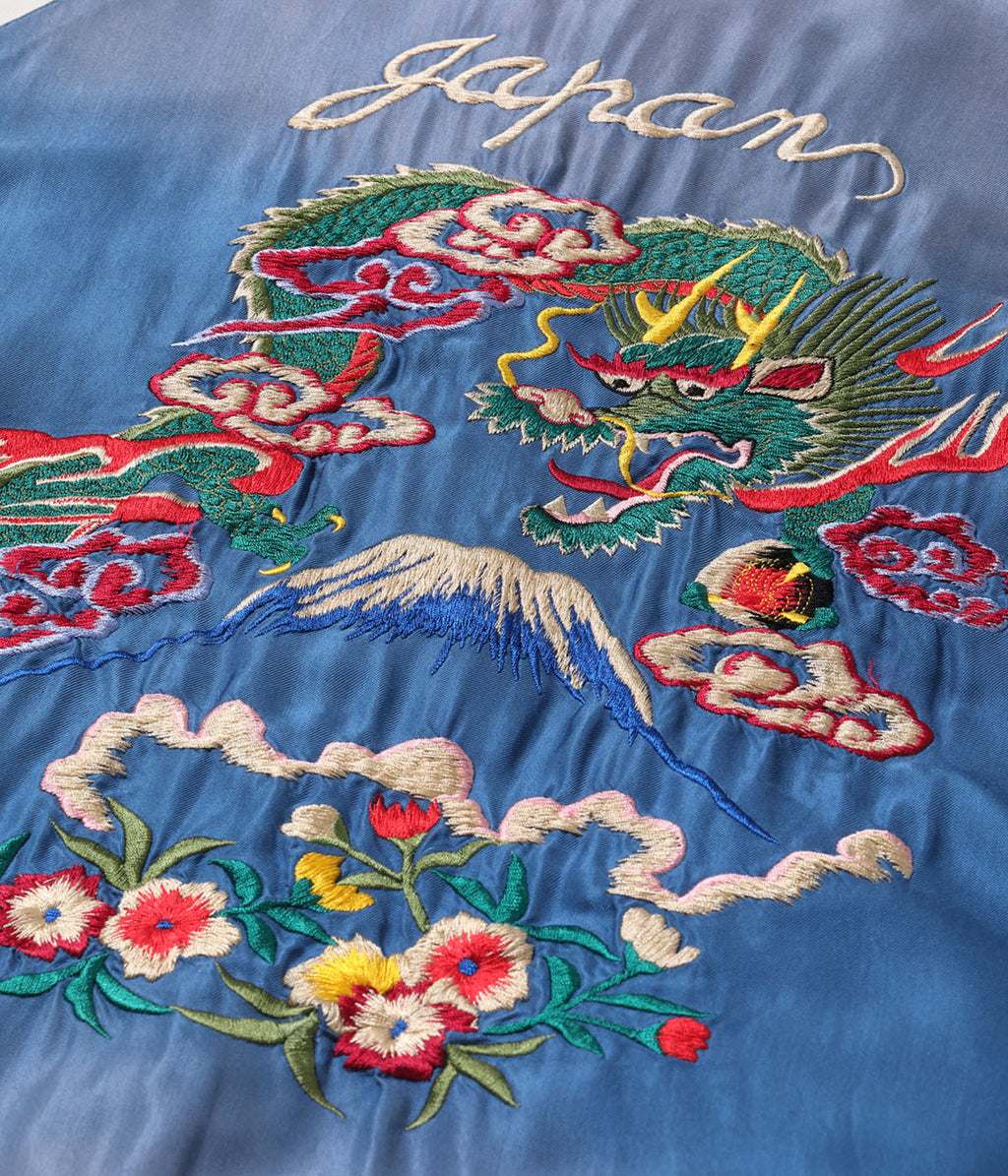 Early 1950s Style Acetate Souvenir Jacket “EAGLE & DRAGON” × “GREEN DRAGON” (AGING MODEL)