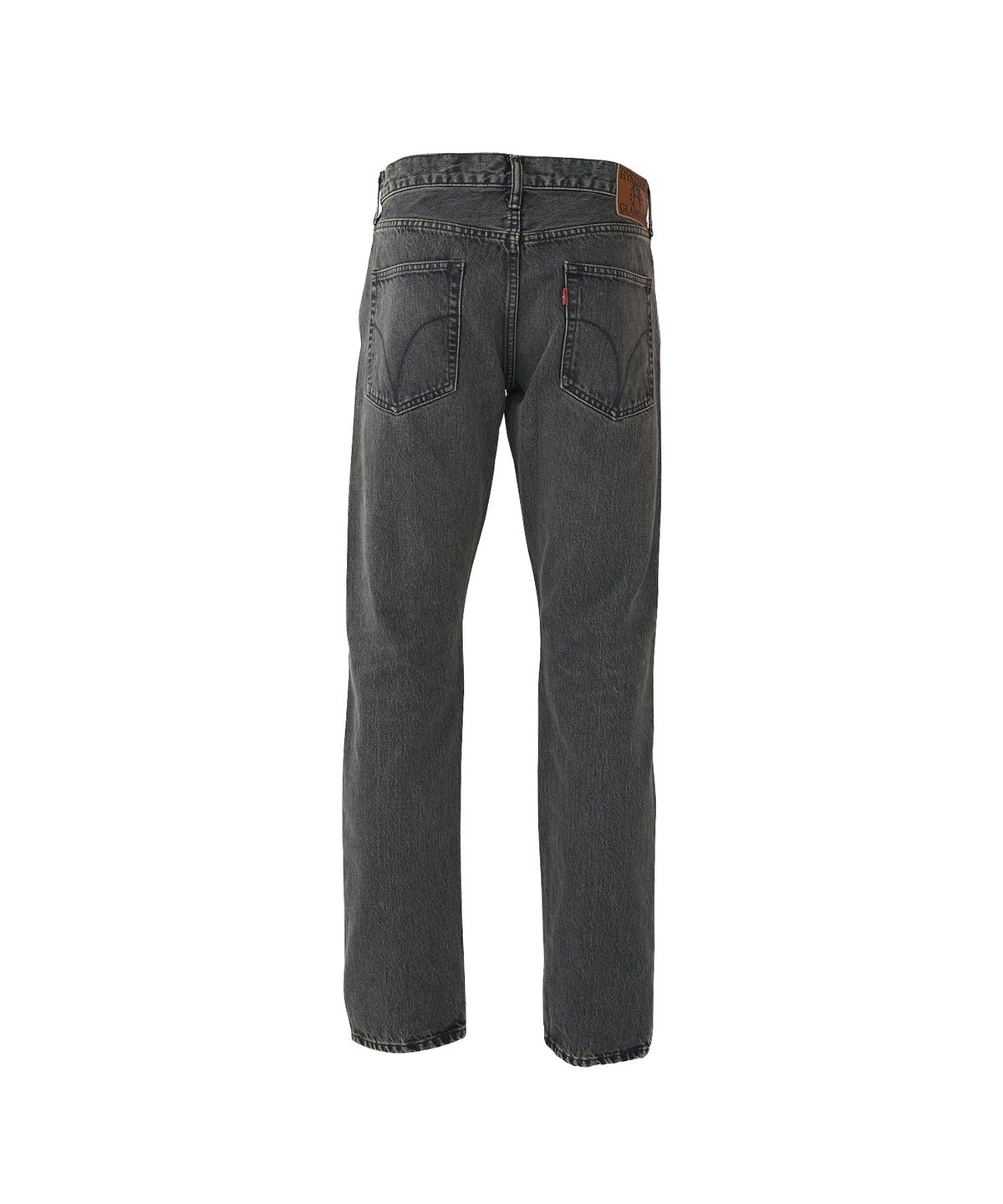 HYS SP Processing Slim Straight Denim Pants