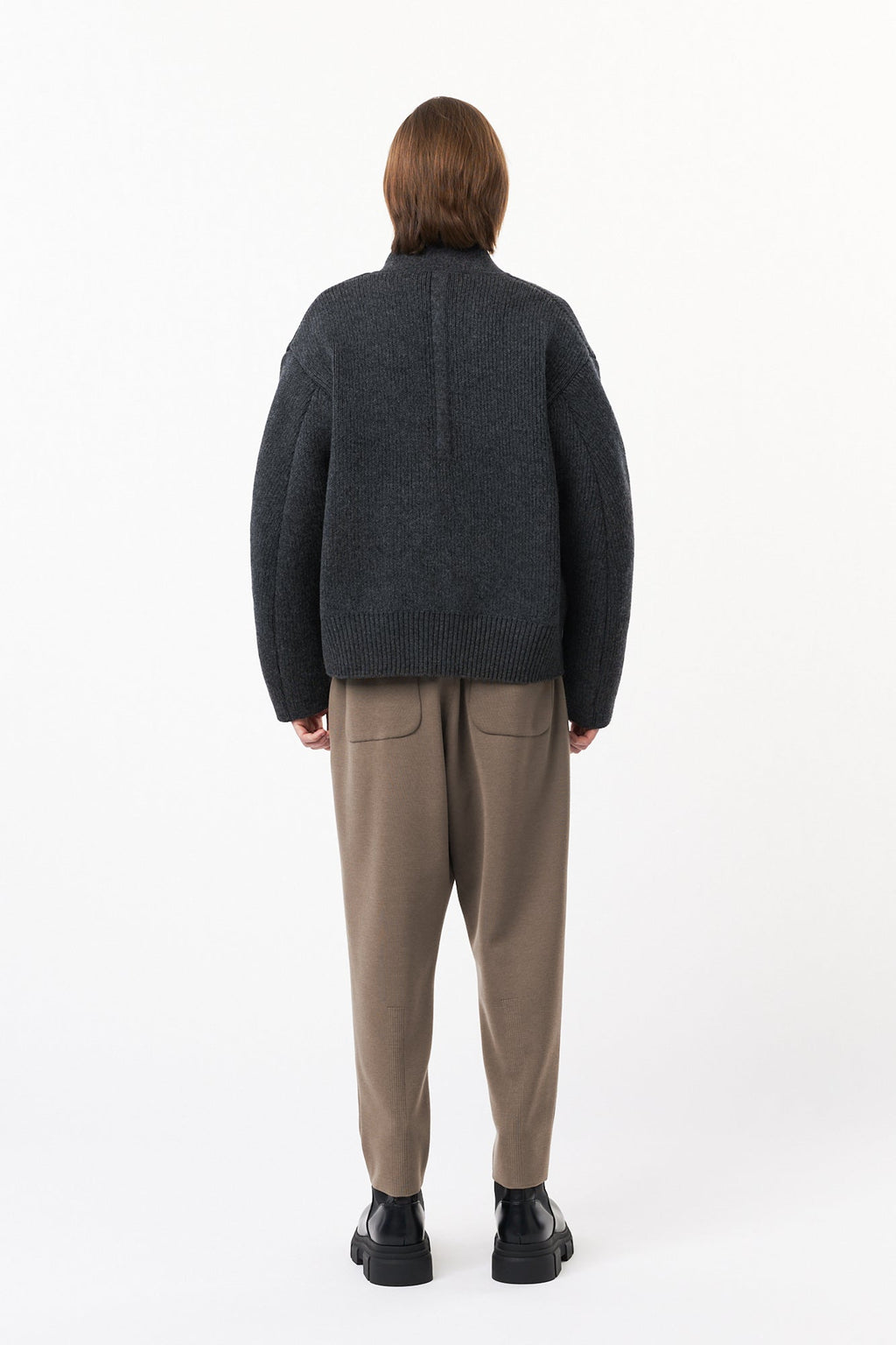 TW MILAN RIB TAPERED PANTS
