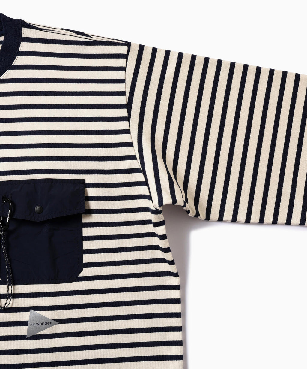 stripe pocket HS T (M)