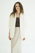 FEATHER H/S OVER ZIP SHIRT