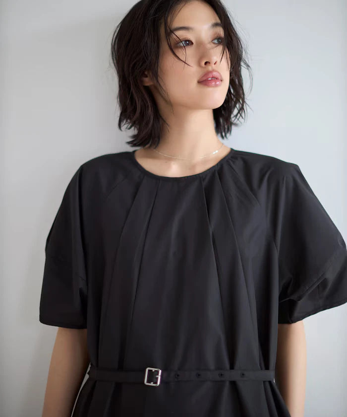 Balloon Sleeve 2WAY Dress / 5 Minute Sleeve