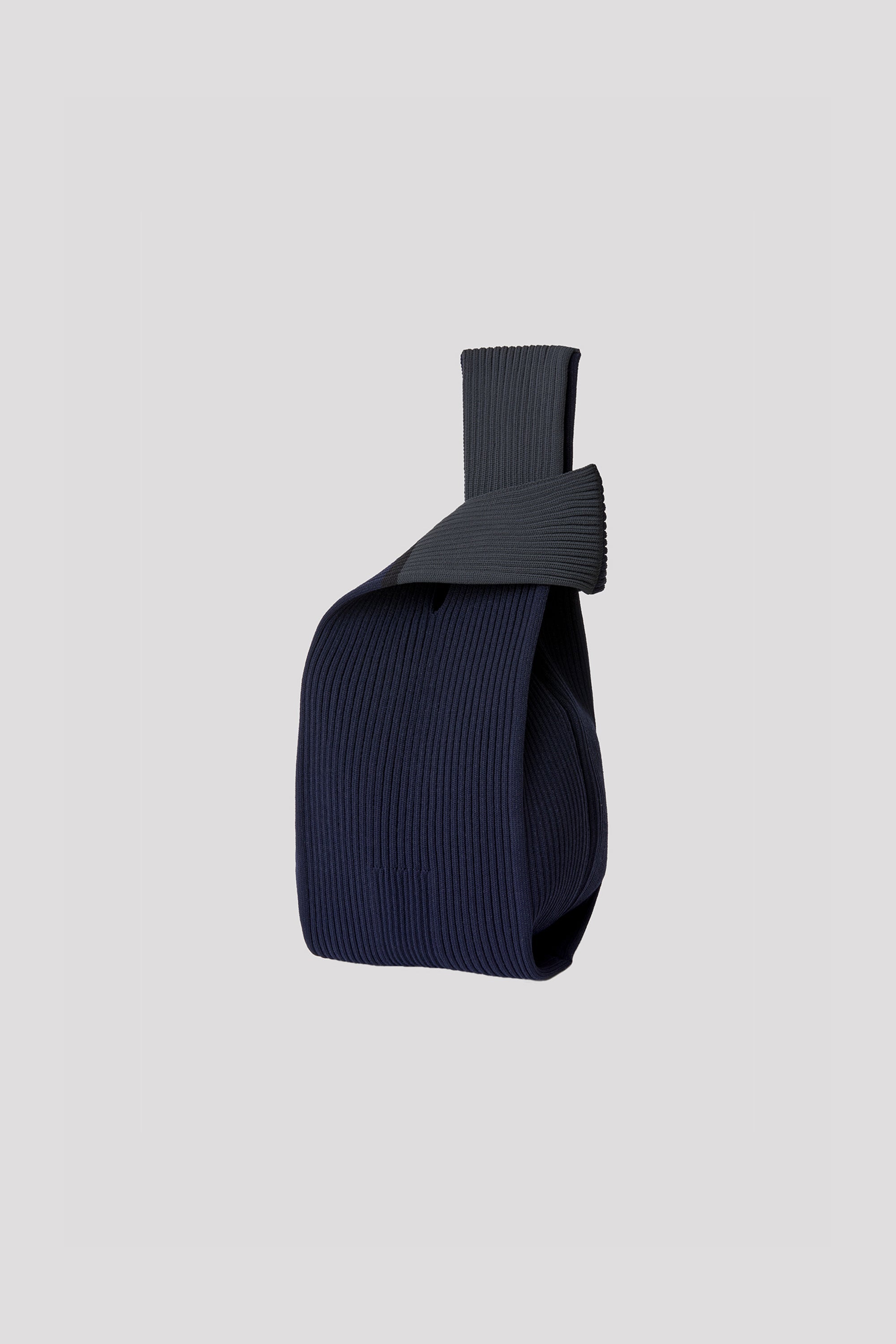 NOTCHED RIB HAND BAG