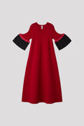 POTTERY SHORT BELL SLEEVE FLARE DRESS