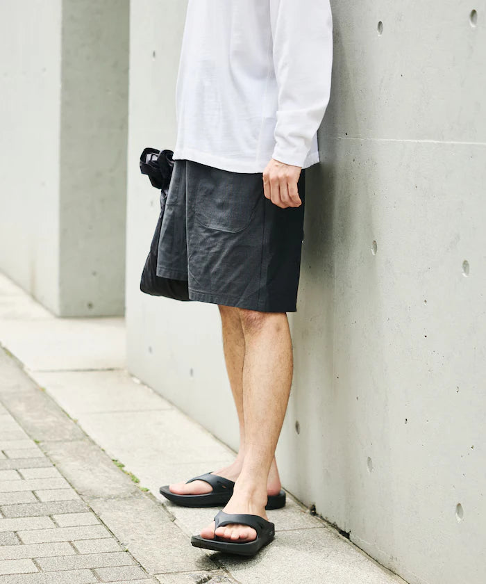 Open Collar Short Sleeve Shirt & Easy Shorts Travel Setup Fabric by SOLOTEX(R)