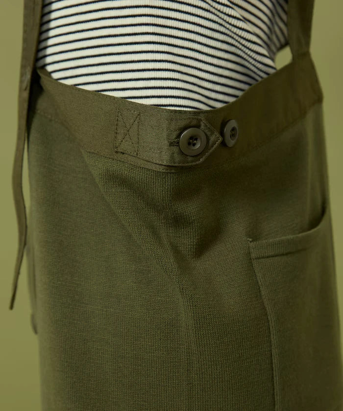 Knit Military Overalls