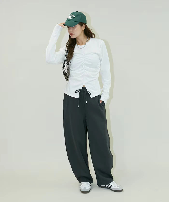 Brushed Back Sweat Curve Pants Limited Edition