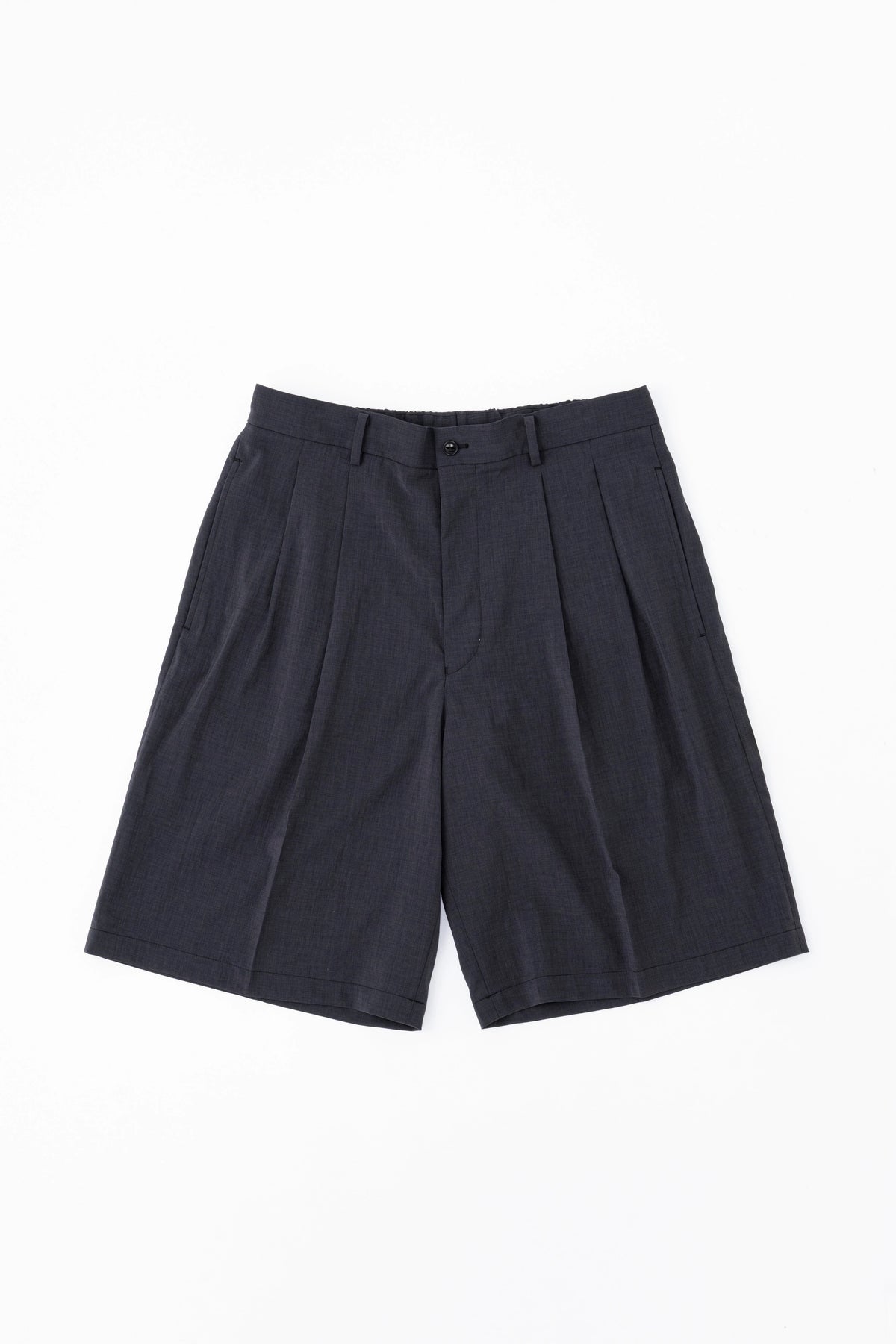 DOUBLE PLEATED SHORTS