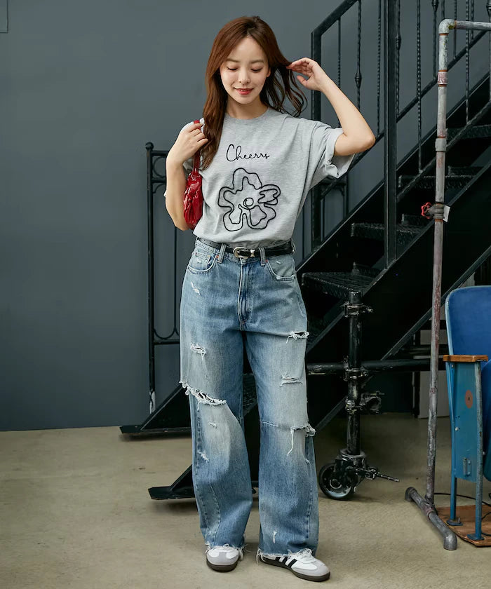 Love Pop Studio Code Flower T-Shirt
