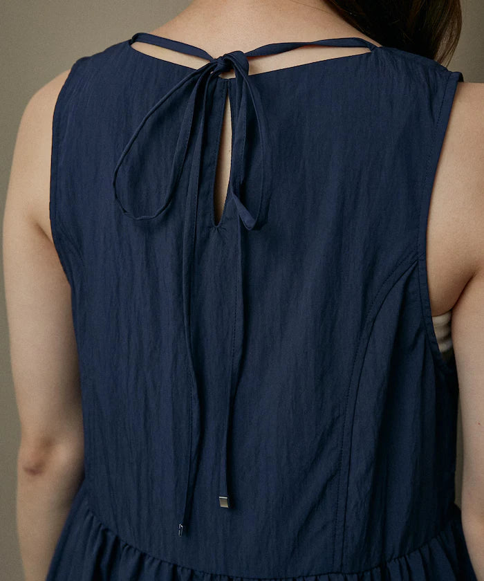 Nylon Washer Asymmetrical Blouse Limited Edition