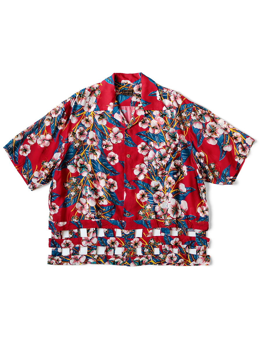 Silk Rayon Cotton Flower Pattern Windpe...